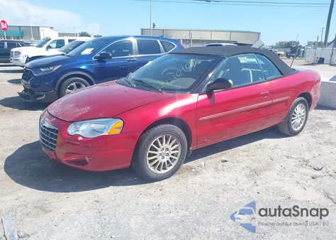 2005 Chrysler Sebring Touring z USA, uszkodzony, nr VIN 1C3EL55R55N704615